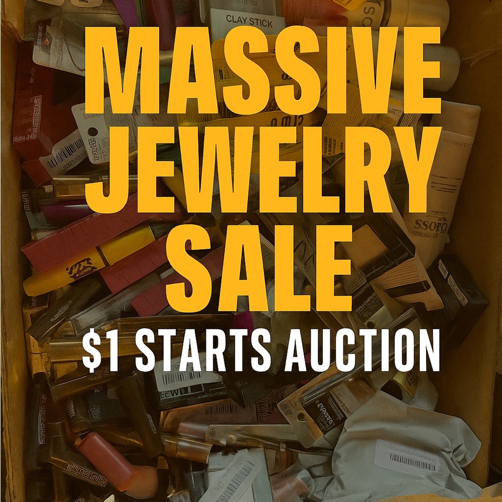 MASSIVE JEWLERY WHATNOT SALE!! 6/20/2025 @ 7pm